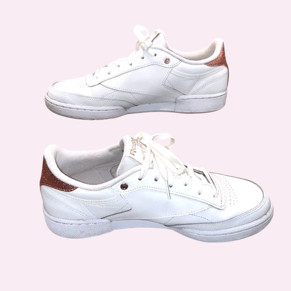 Reebok Club C 85 - White Rose Gold (Women's 10) - Picture 10 of 12